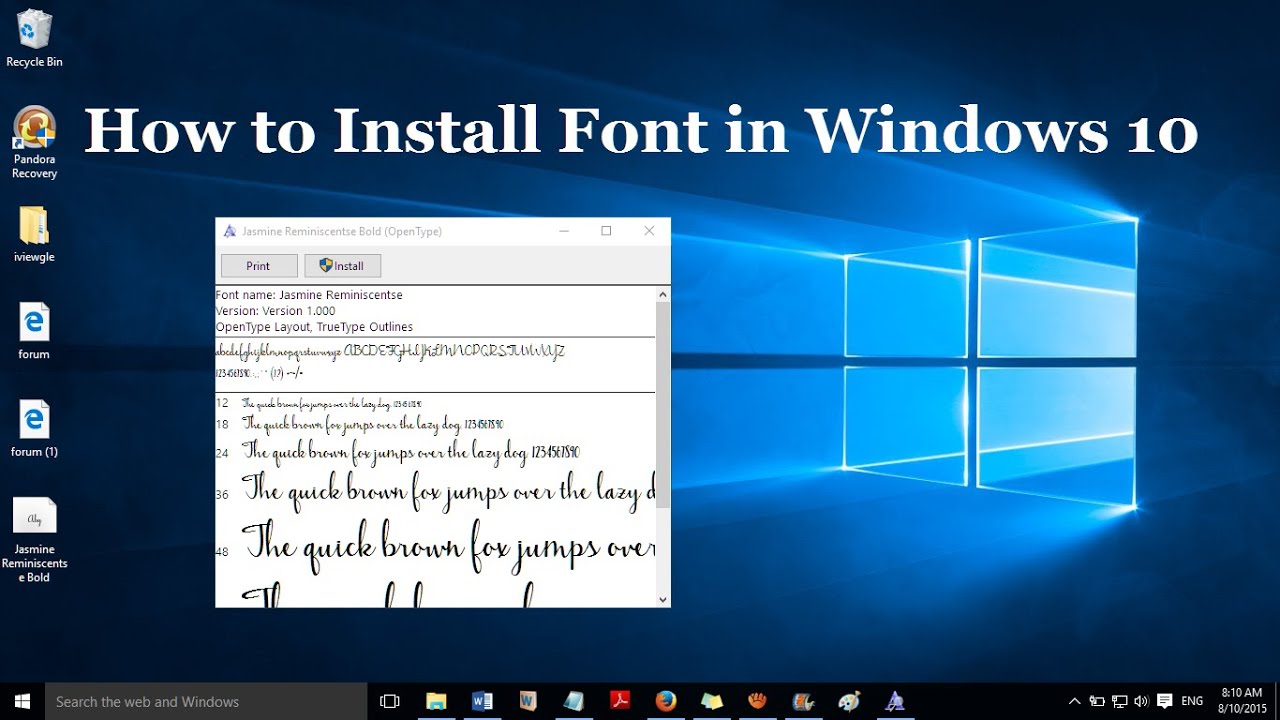 Шрифты для windows 11