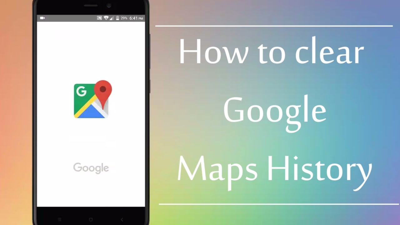 How To Delete Searches And History in Google Maps iOS