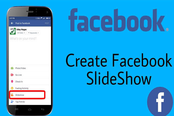 How to Create a Image Slideshow on Facebook?