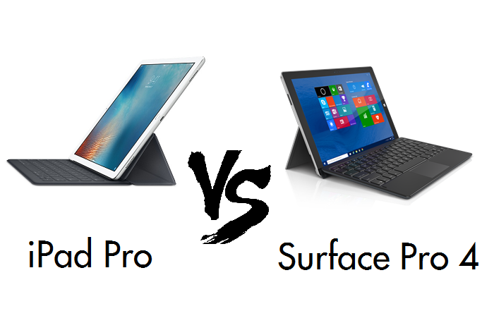 iPad Pro vs Surface Pro 4 | Detailed comparison