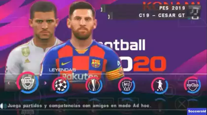 Download and install PES 2020 ISO PPSSPP Offline | PS4 Camera