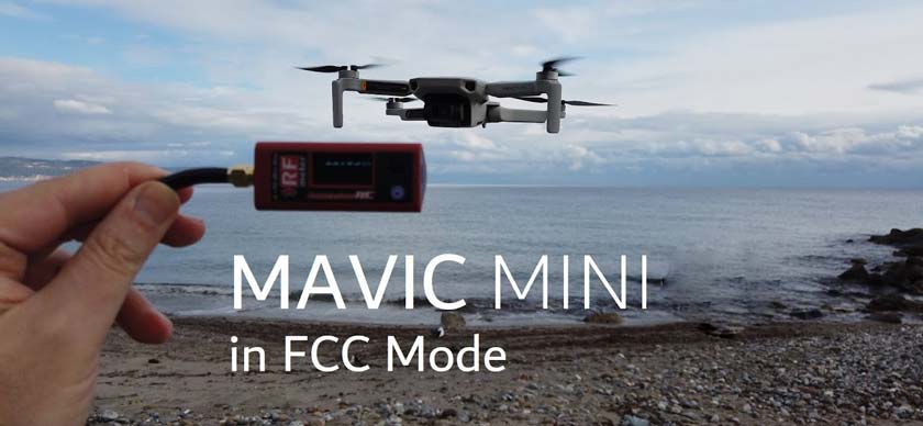 FCC mode on DJI Mavic Mini