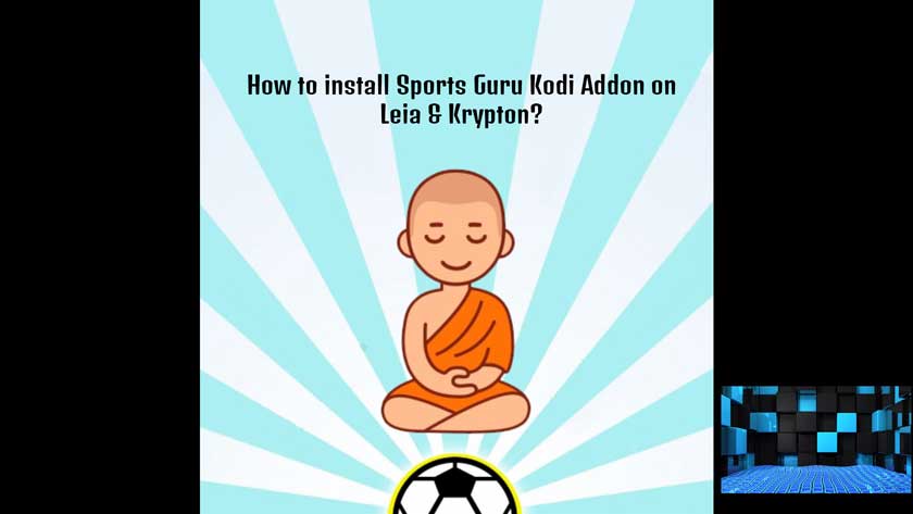 How to install Sports Guru Kodi Addon on Leia & Krypton?