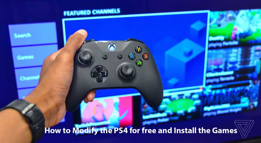How to Modify the PS4 for free and Install the Games