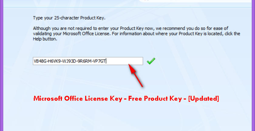 Microsoft Office License Key - Free Product Key - [Updated]