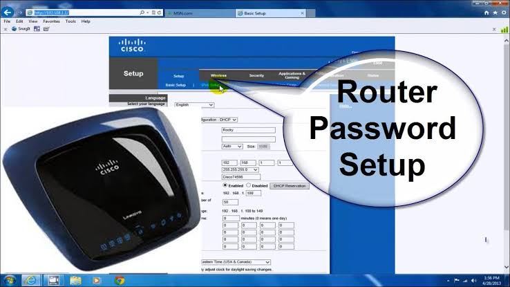 How to recover the forgotten password of the router