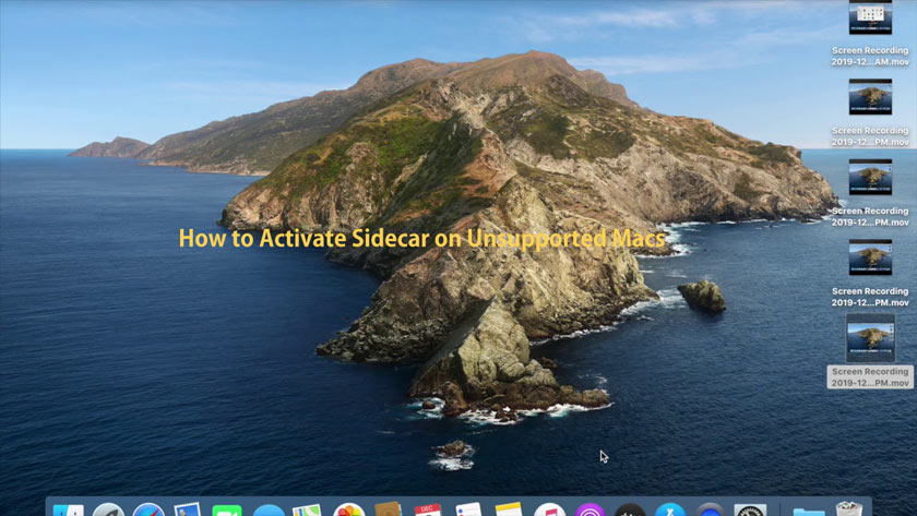 How to Activate Sidecar on Unsupported Macs