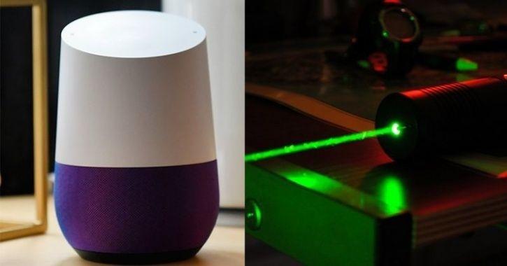 How to Hack a Smart Speaker using a Laser Pointer