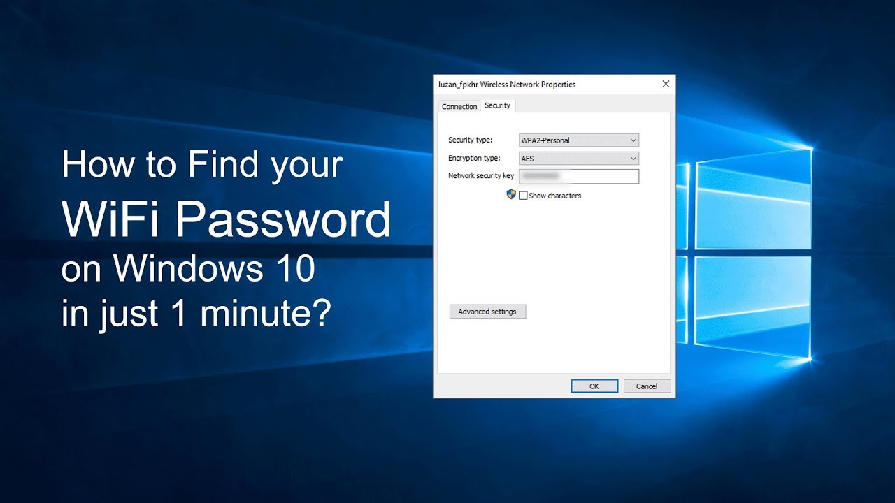 How to Find WiFi Passwords Saved Without Software in Windows