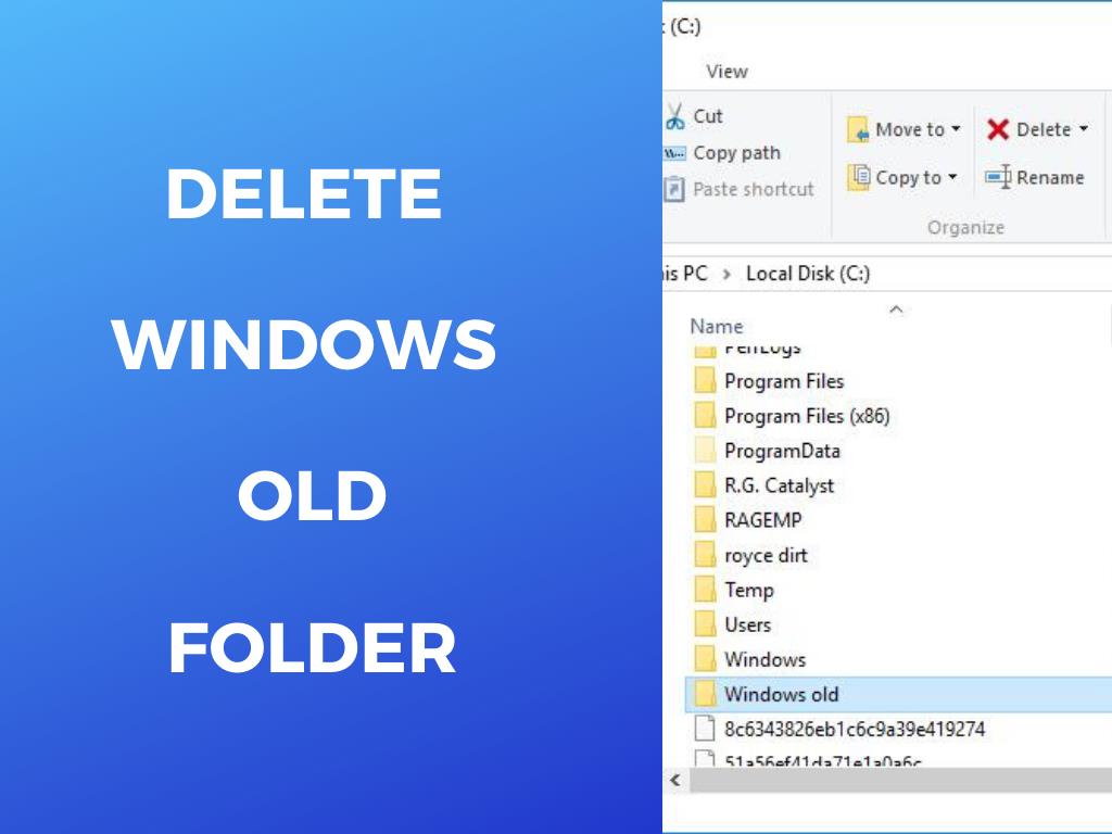 How to Delete Windows.old?