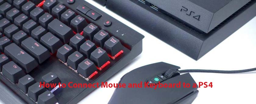 How to Connect Mouse and Keyboard to a PS4