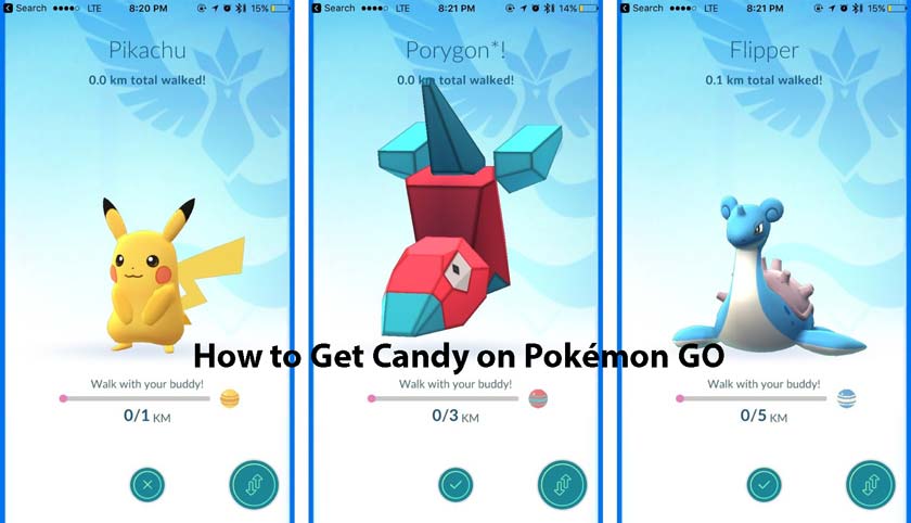 How to Get Candy on Pokémon GO