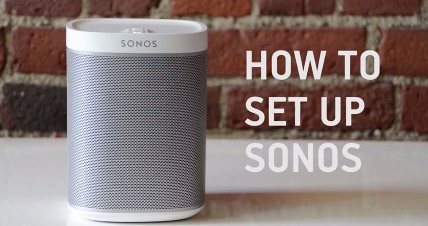 How to Setup a New Sonos Speaker