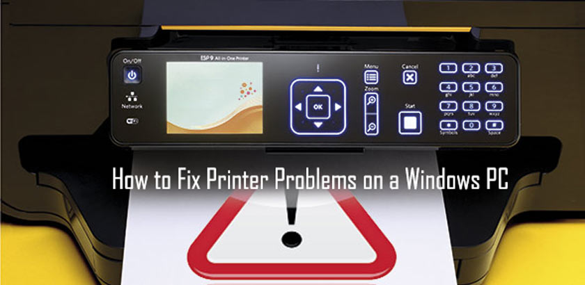 How to Fix Printer Problems on a Windows PC
