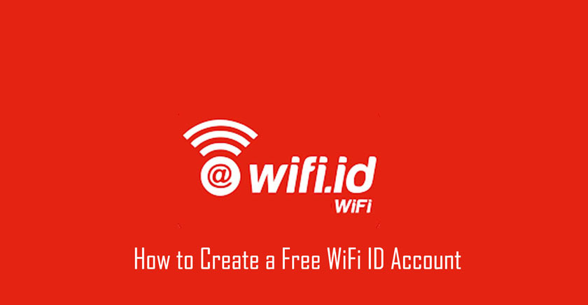 How to Create a Free WiFi ID Account