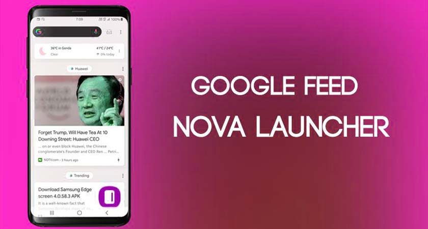 How to Enable Google Feed in Nova Launcher