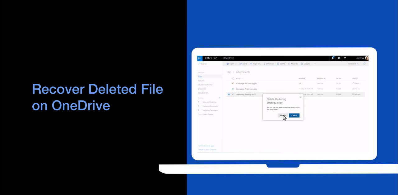 How to Recover Deleted File on OneDrive