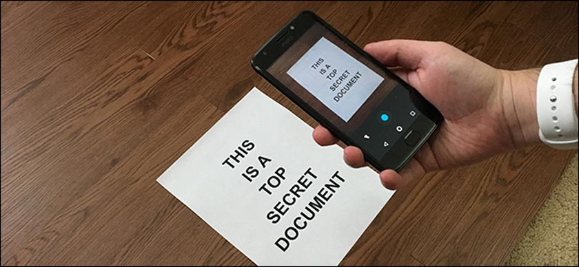 How To Scan Documents Through Android Phone