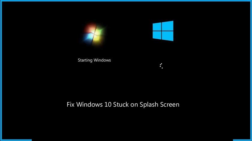 Windows 10 Stuck on Splash Screen | 10 Ways to Fix it?
