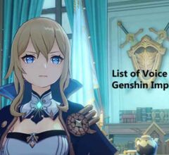 Complete List of Voice Actors in Genshin Impact