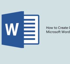 How to Create Calendar in Microsoft Word