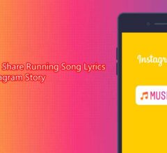 How to Share Running Song Lyrics on Instagram Story