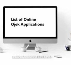 List of Online Ojek Applications