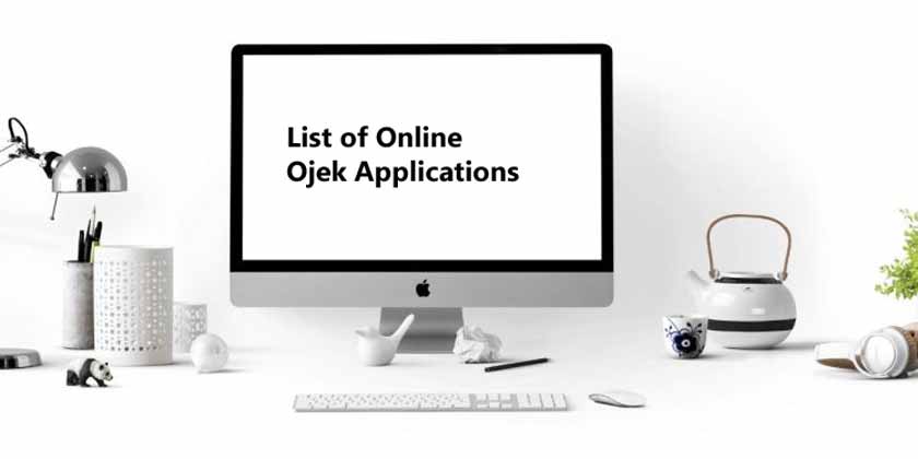 List of Online Ojek Applications