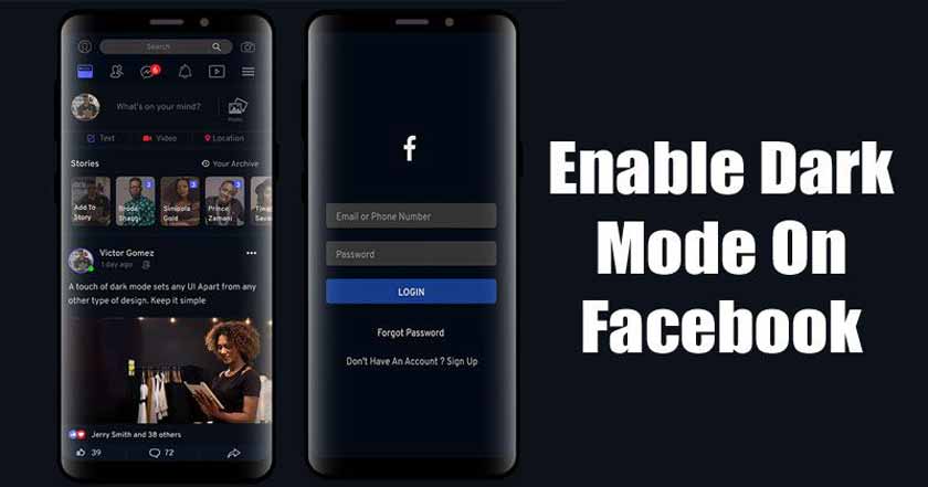 Enable Dark Mode on Facebook