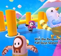 Win the Penguin Chase test in Fall Guys Season 3