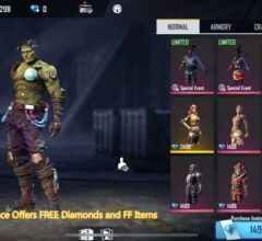 Free Fire Space Offers FREE Diamonds and FF Items