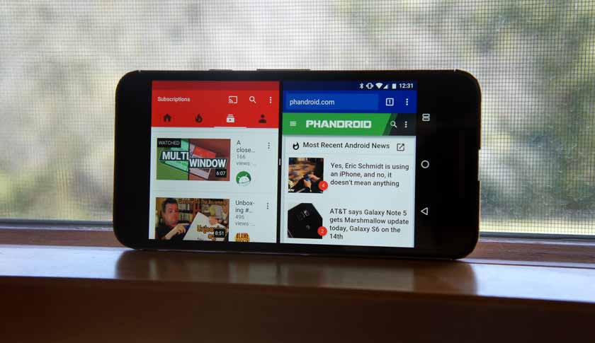 Steps to Split Android Pie Screen