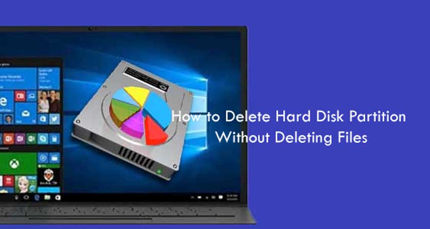 How to Delete Hard Disk Partition Without Deleting Files