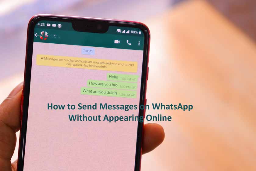 Send Messages on WhatsApp Without Appearing Online