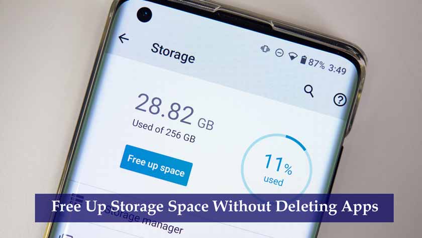 Free Up Storage Space Without Deleting Apps