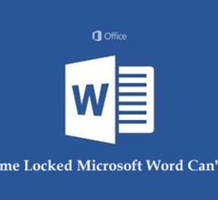 Overcome Locked Microsoft Word Can't Type