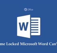 Overcome Locked Microsoft Word Can't Type