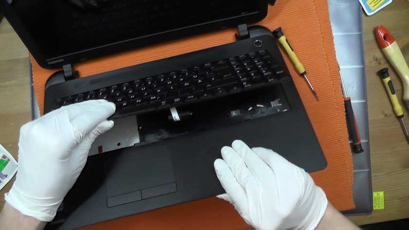 How to fix a problematic laptop keyboard