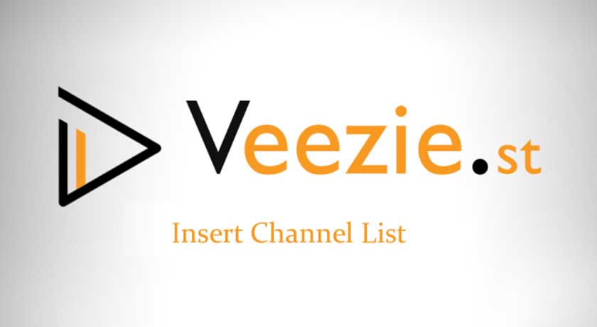 Veezie.st |  Ingrese a la lista de canales automática actualizada automáticamente