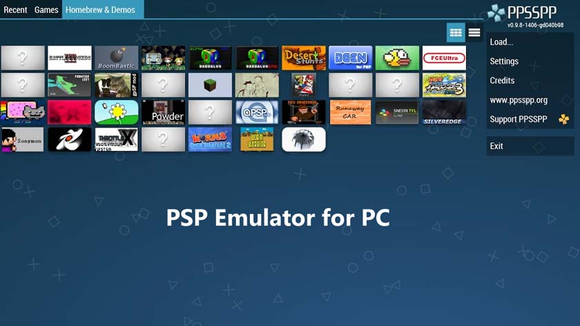 Emulador de PSP para PC
