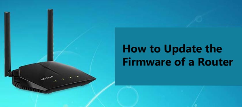 How to Update the Firmware of a Router