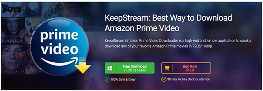 Watch Amazon Prime Offline with KeepStream Amazon Prime Downloader