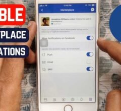How to Turn off Facebook Marketplace Notifications