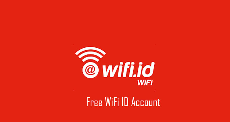 Free Wifi ID Account