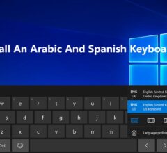 Install An Arabic And Spanish Keyboard