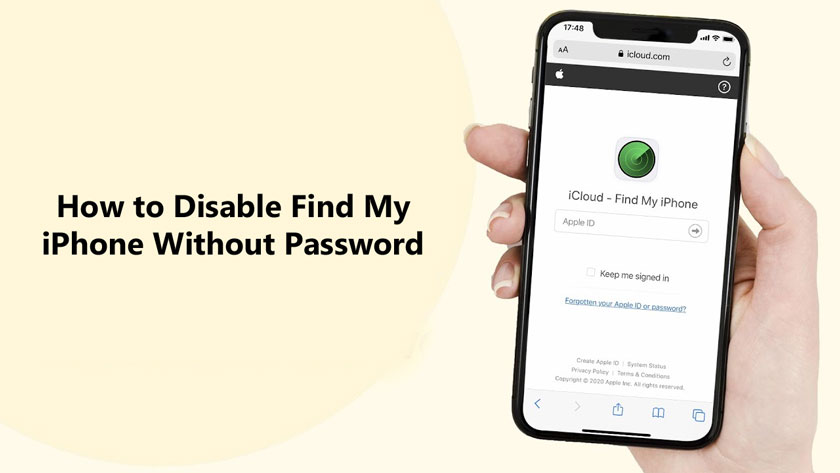 How to Disable Find My iPhone Without Password