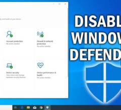 How to Remove Windows Defender?