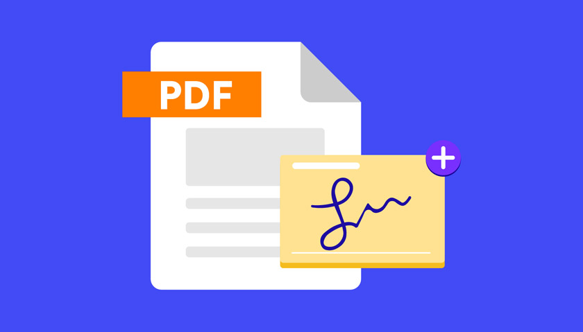 Insert a Digital Signature in PDF