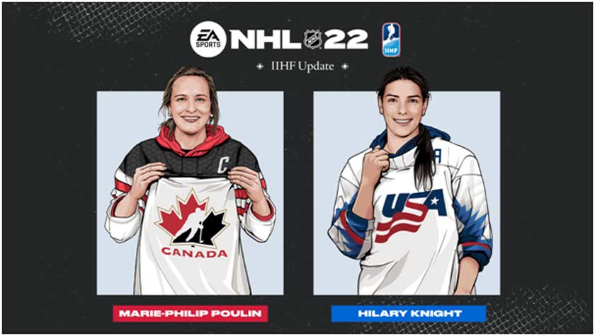 In what is a huge turn of events the IIHF Women’s teams will be added to the NHL 22 play now mode! 