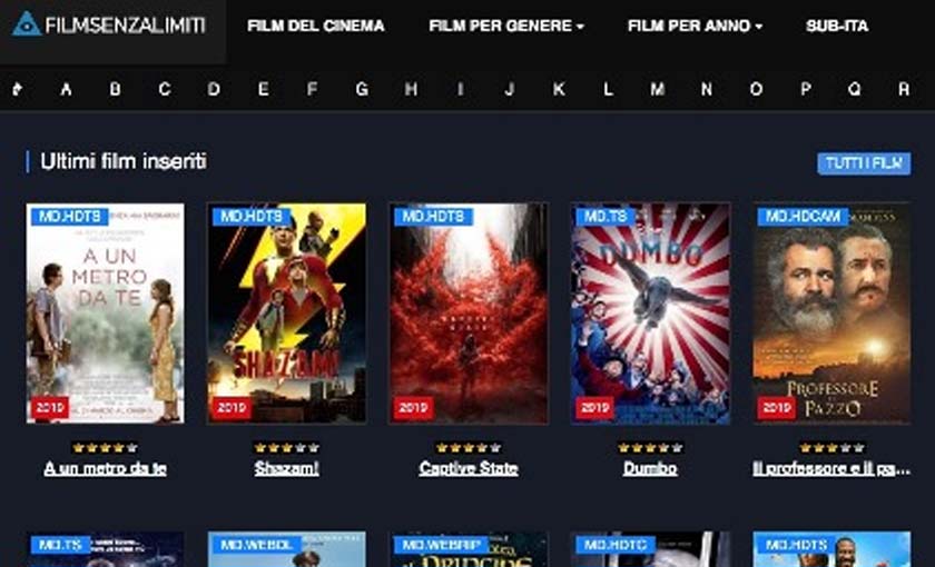 Filmsenzalimiti New Site | Easily Download Movies For Free